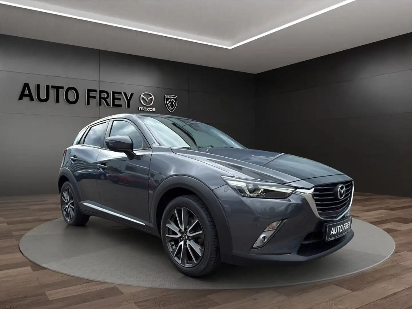Mazda CX-3 105PS Sports-Line NAVI+KAMERA+KLIMA+TEMPOMAT+SITZH Grau - 1