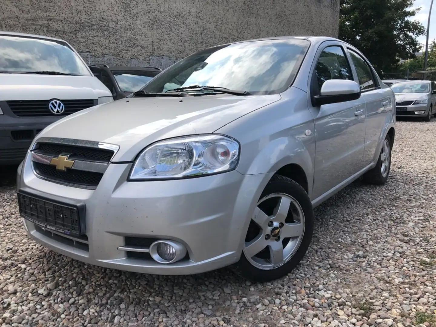 Chevrolet Aveo -1,4-AUTOMATIK-1.HAND-KLIMATRONIK-TÜV NEU Silber - 1