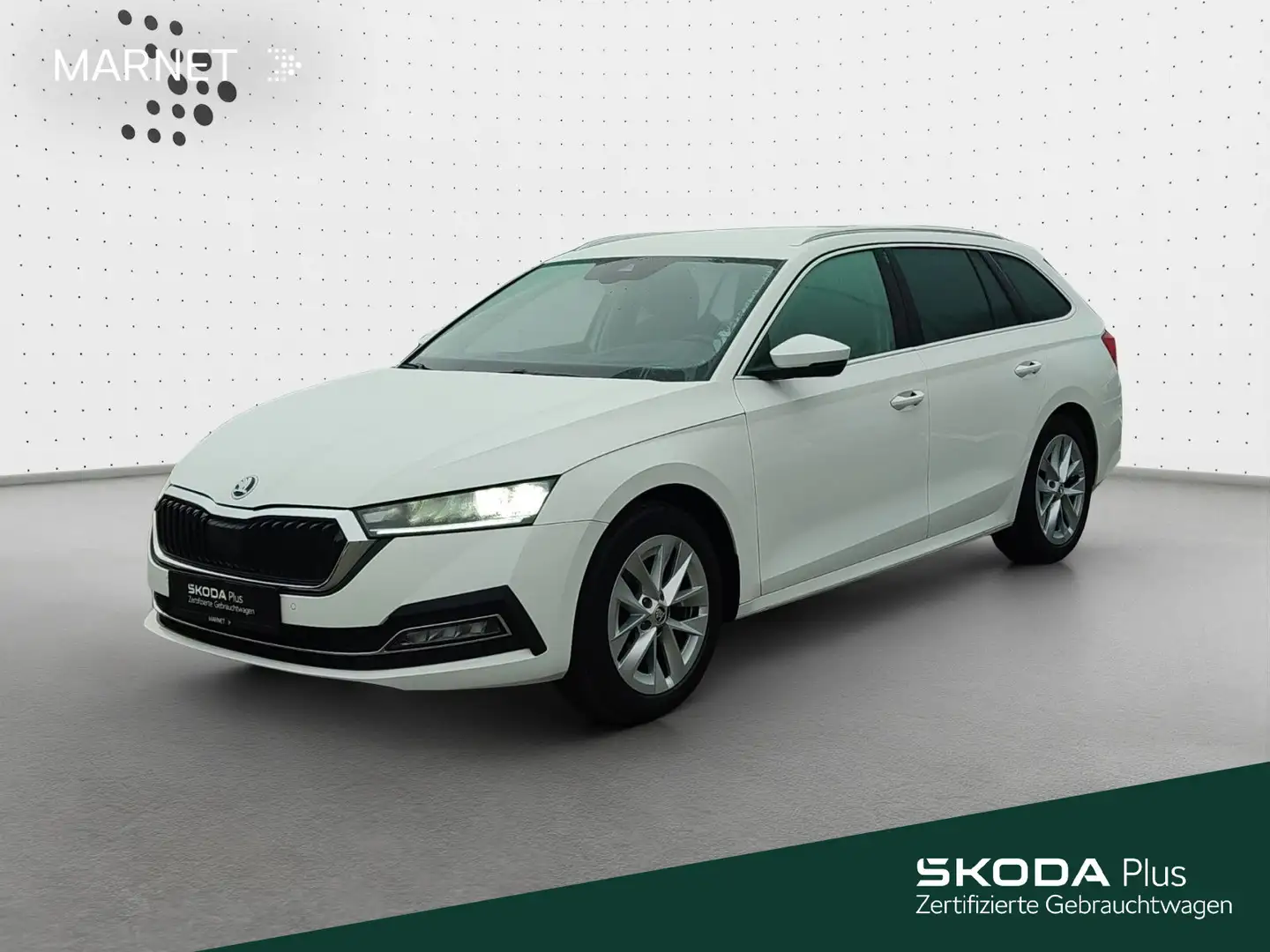 Skoda Octavia Combi 2.0 TDI DSG  Style* Navi*AHK*Kamer Weiß - 1