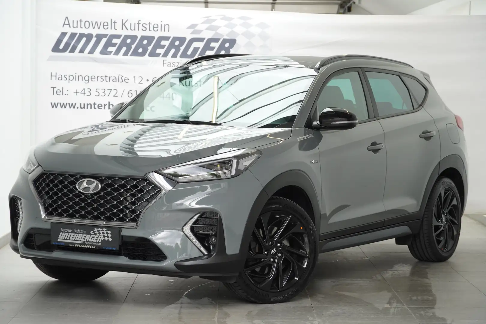Hyundai TUCSON BHW Tucson N-Line Plus 1,6 CRDi 4WD DCT t0b74o Grau - 2