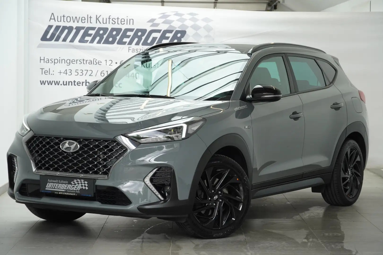 Hyundai TUCSON BHW Tucson N-Line Plus 1,6 CRDi 4WD DCT t0b74o Grau - 1