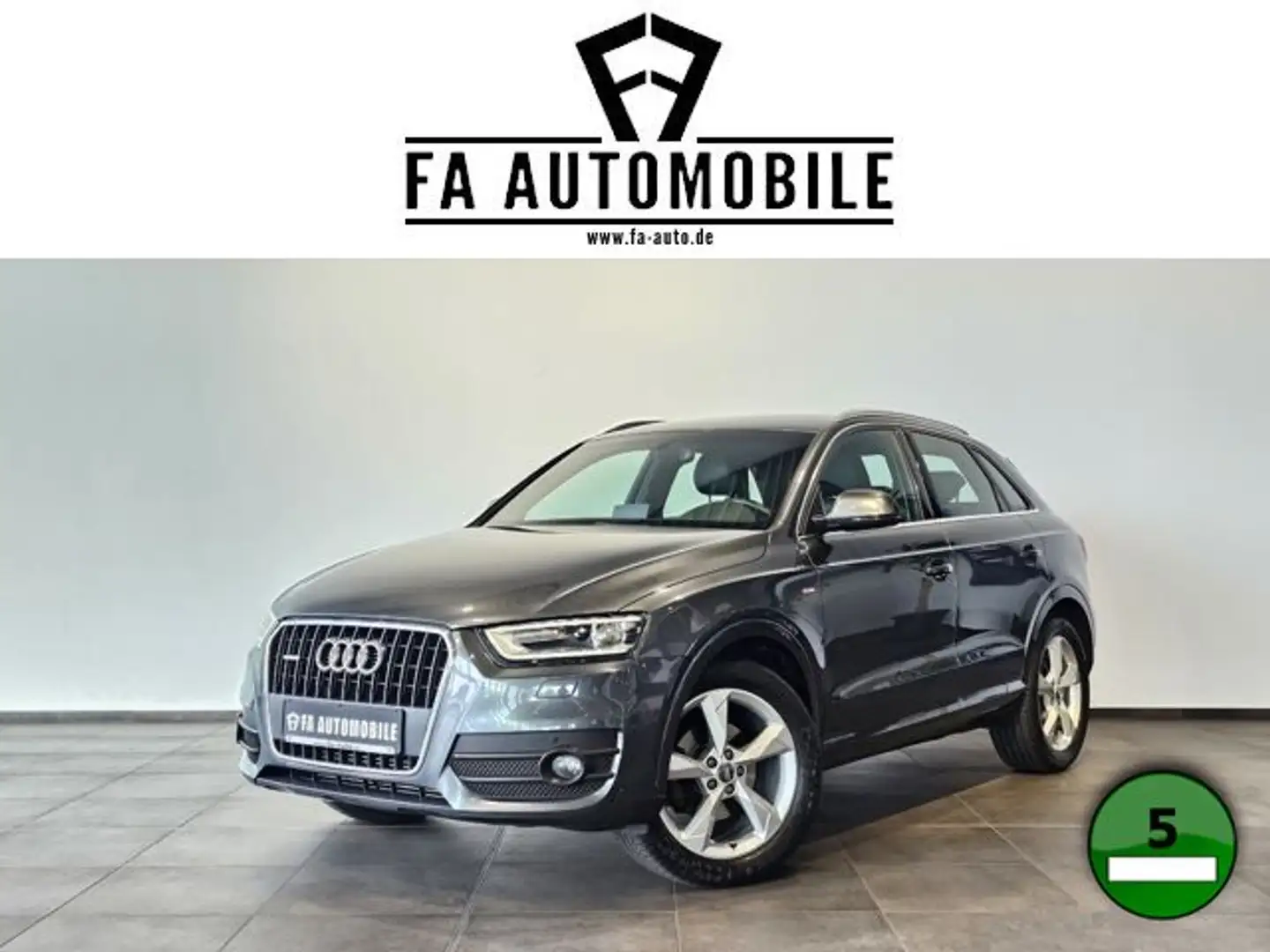Audi Q3 2.0 TFSI quat. S Line Xenon Navi Leder AHK 19 Grau - 1