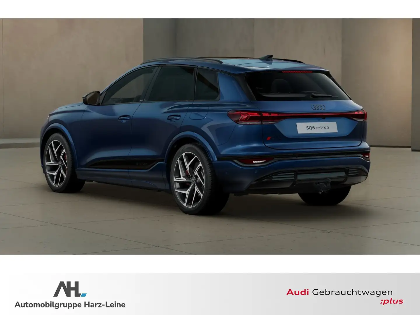Audi SQ6 e-tron 360 kW quattro edition one AHK Pano HuD Blau - 2