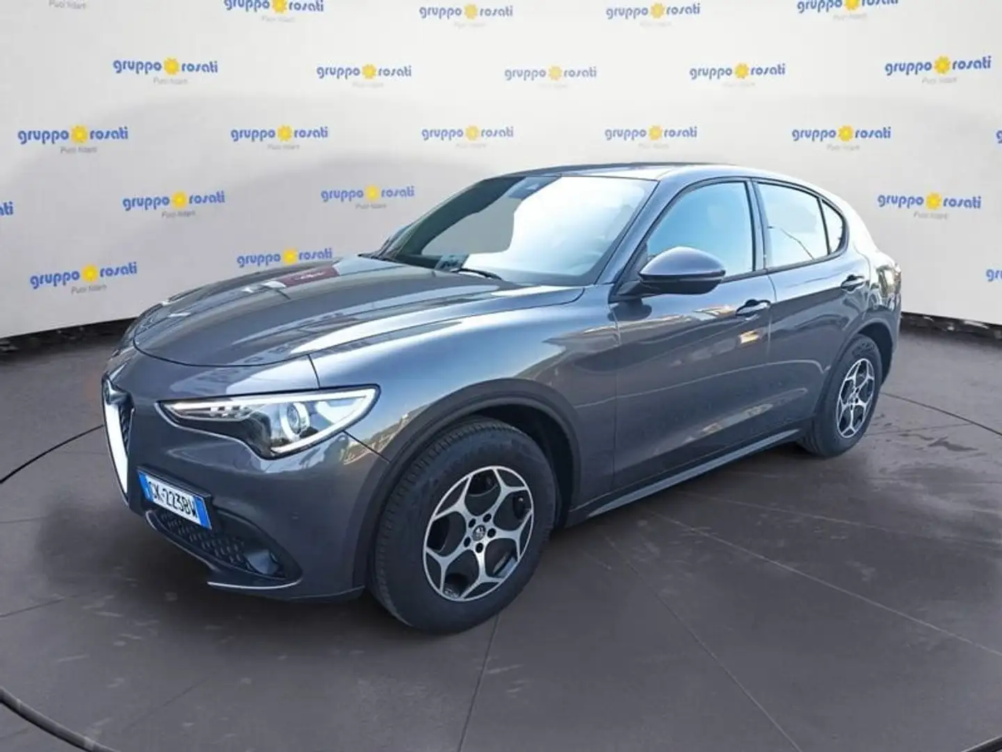 Alfa Romeo Stelvio 2.2 Turbodiesel 190 CV AT8 Q4 Super Business Grau - 1