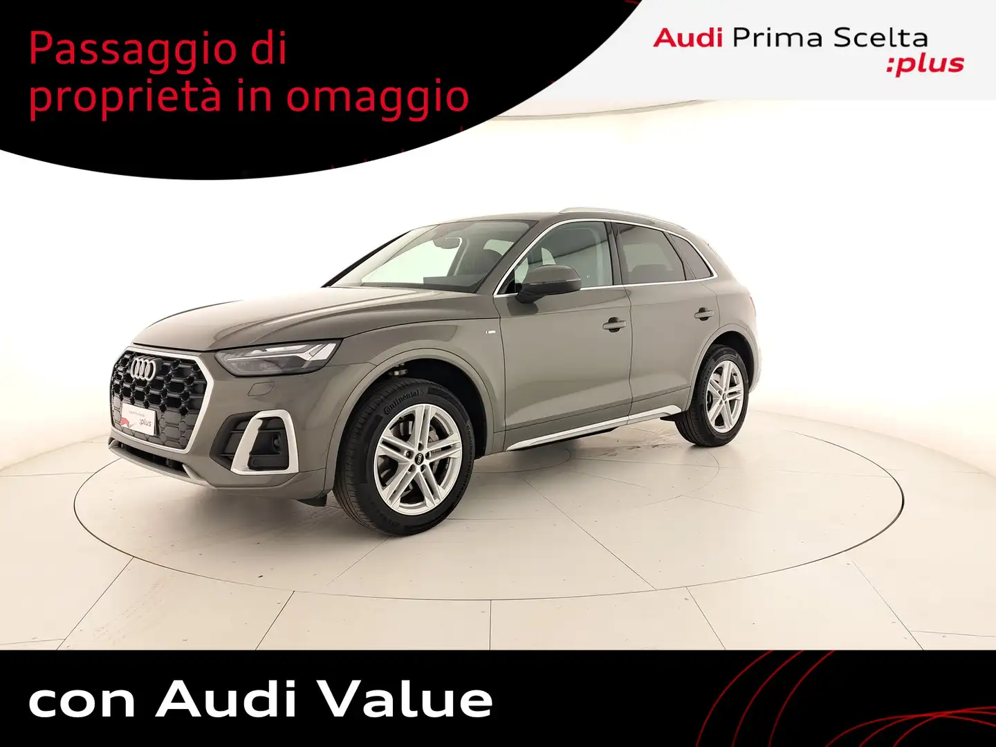 Audi Q5 40 2.0 tdi mhev 12v s line quattro s-tronic Grigio - 1