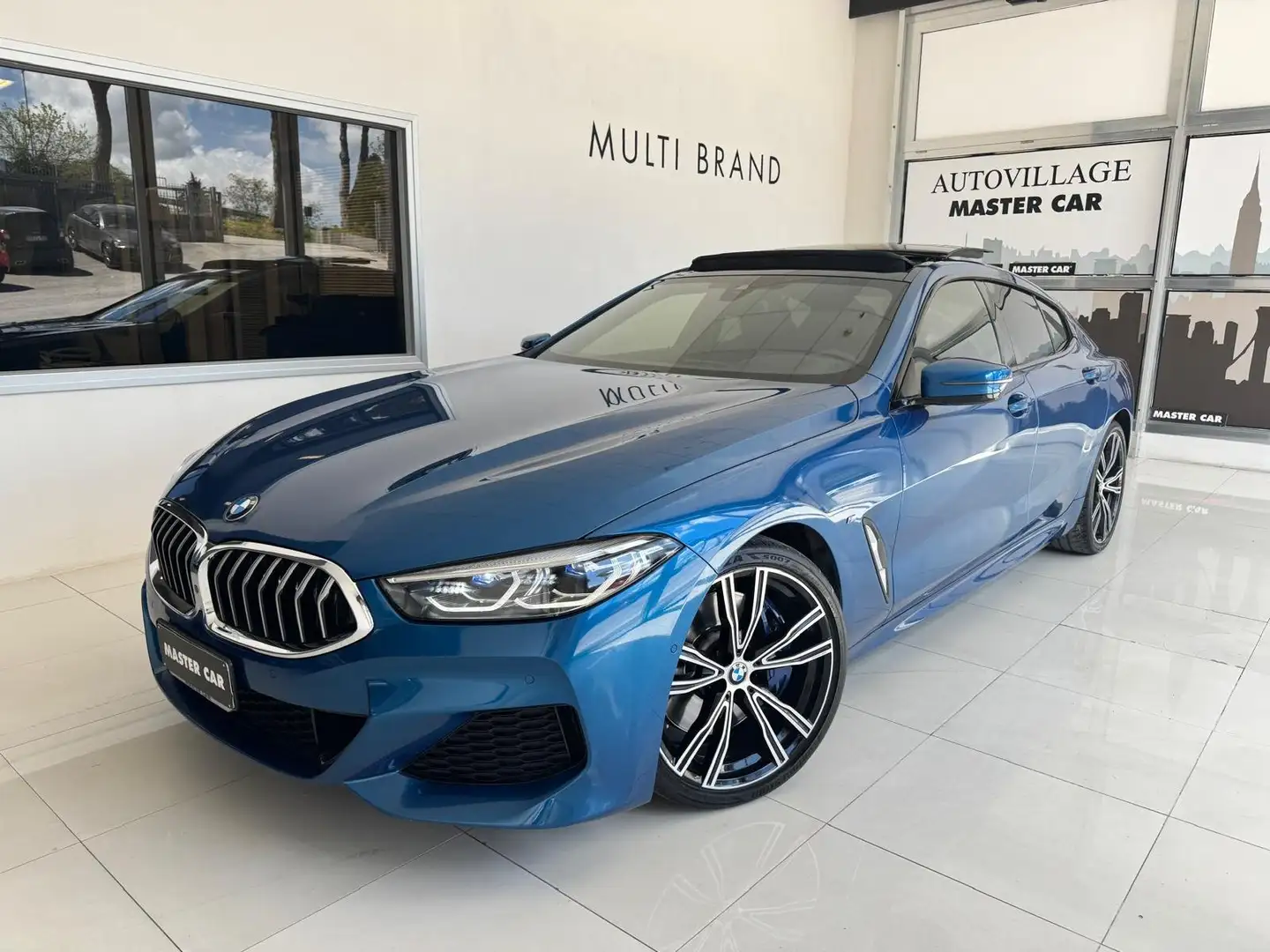 BMW 840 840d Gran Coupè xdrive M-Sport auto Blau - 1