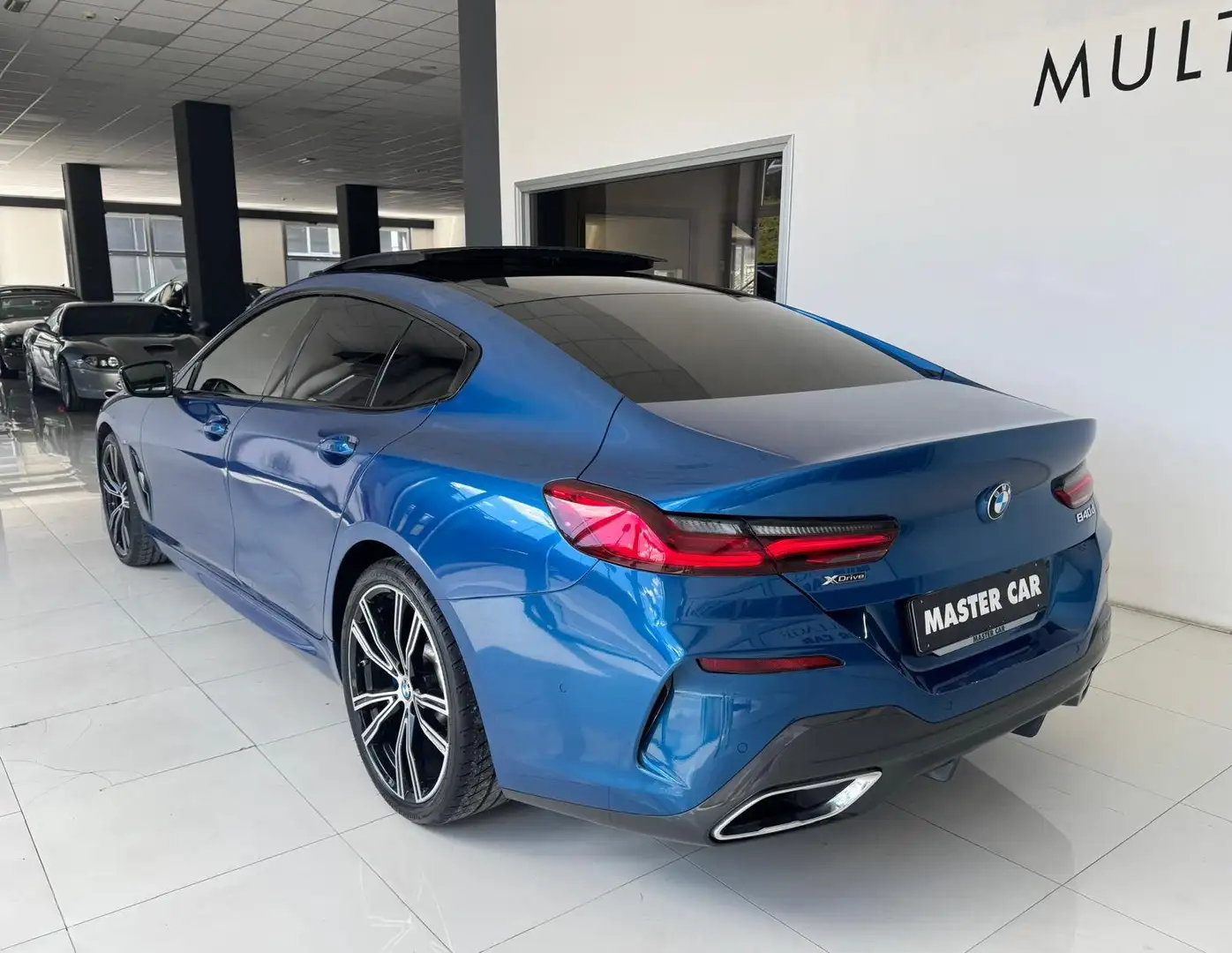 BMW 840 840d Gran Coupè xdrive M-Sport auto Blau - 2