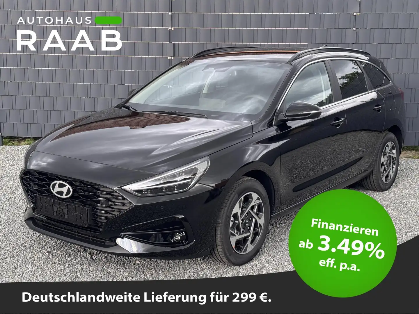 Hyundai i30 Kombi Family Sitzheizung Navi Rückfahrkamera PDC Schwarz - 1