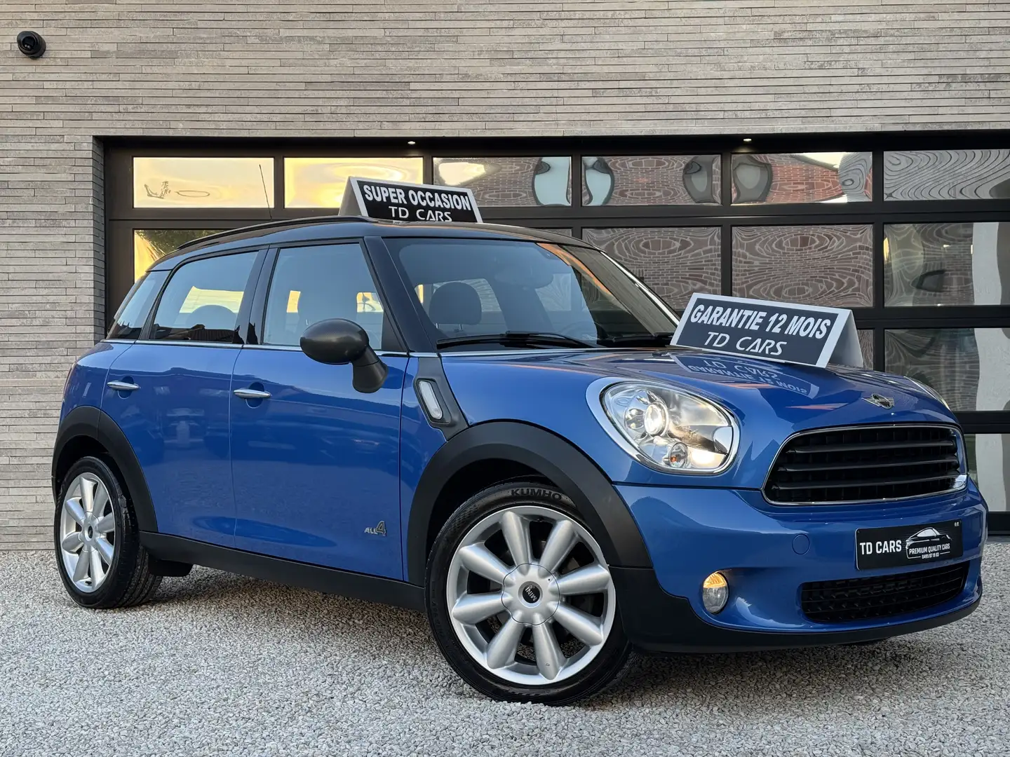 MINI Cooper D Countryman 1.6 ALL4 DPF⚠️GARANTIE 12 MOIS⚠️ Blauw - 2