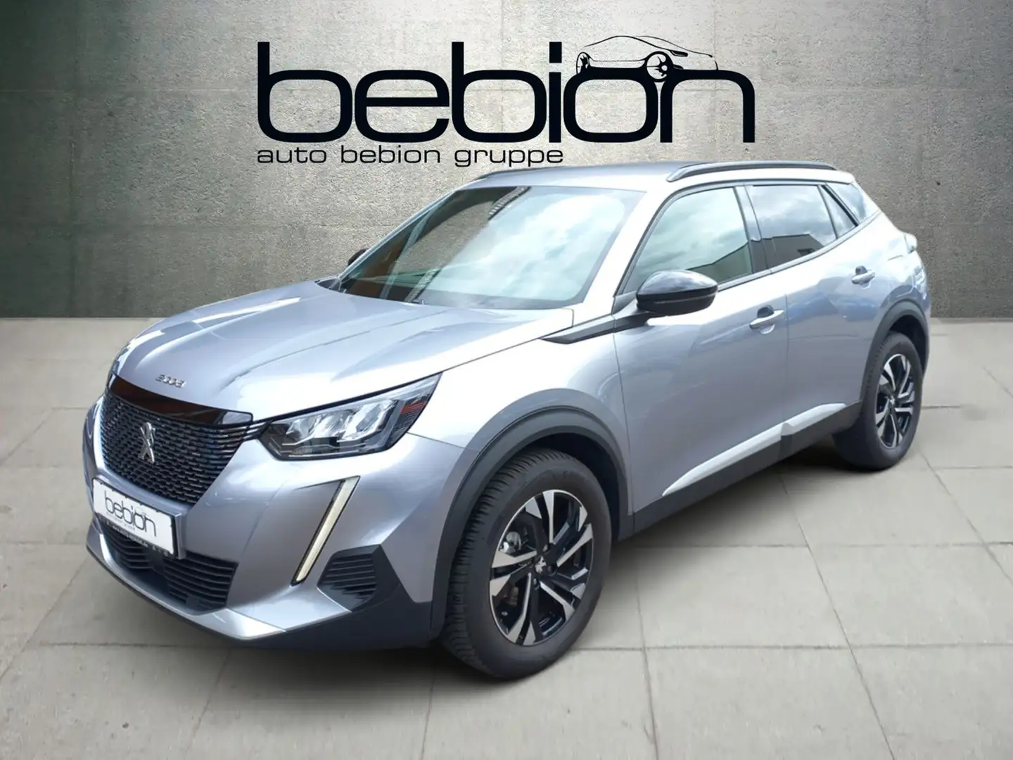 Peugeot 2008 1.2 PureTech 130 Allure Navi PDC LED SpurH Argent - 2