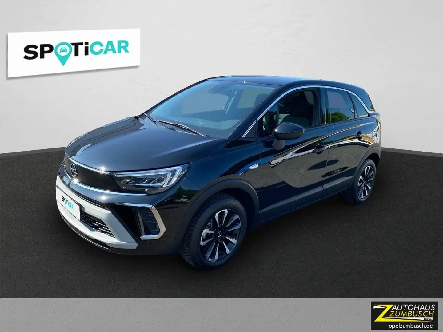 Opel Crossland Eleg, Navi,GJR, Kamera, PDC, Sitzh uvm Zwart - 1