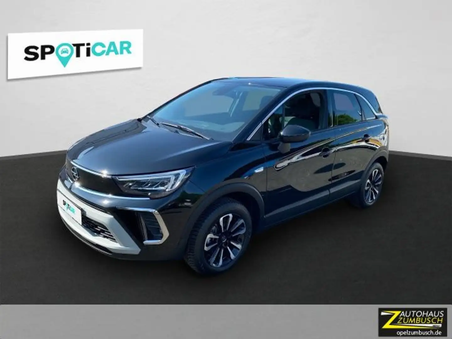 Opel Crossland Eleg, Navi,GJR, Kamera, PDC, Sitzh uvm Zwart - 1