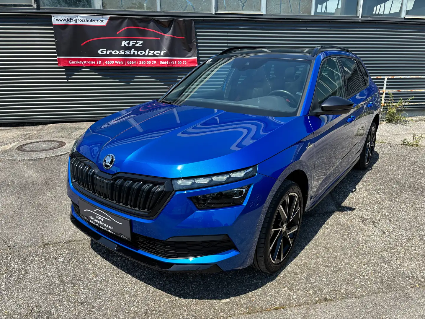 Skoda Kamiq 1.0 TSI DSG Monte Carlo "NEUWERTIG" Blau - 1