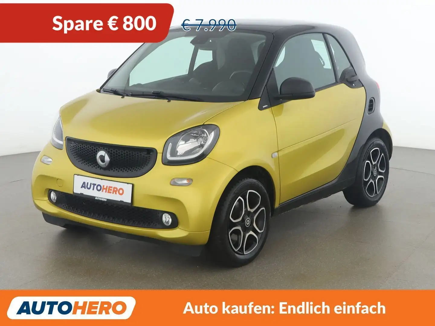 smart forTwo 1.0 Basis passion Gelb - 1