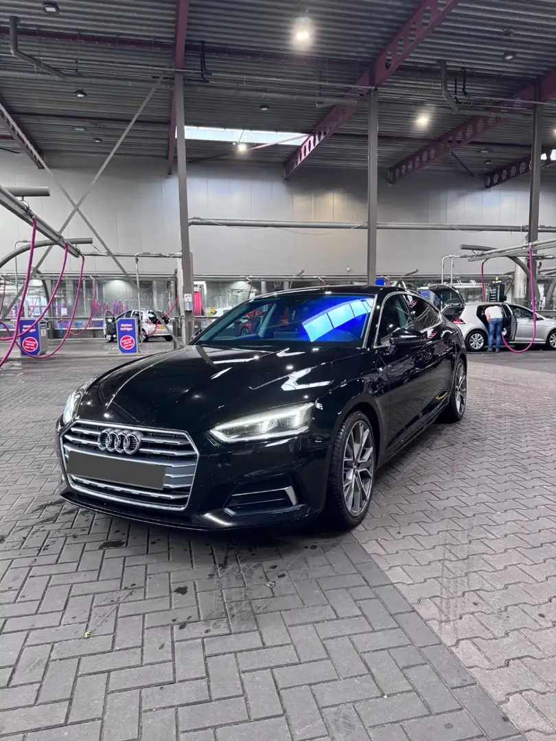 Audi A5 2.0 TDI Sport PL. Zwart - 1