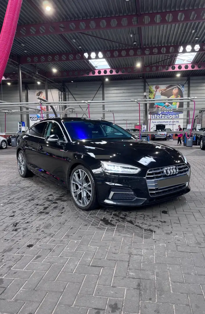 Audi A5 2.0 TDI Sport PL. Zwart - 2