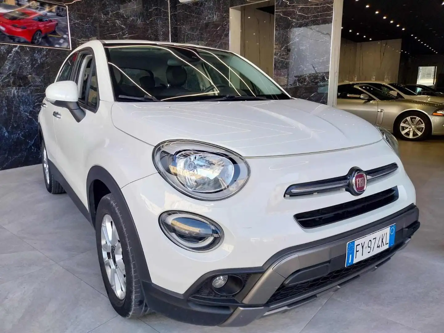 Fiat 500X 1.3 MultiJet 95 CV Lounge (Garanzia 12 Mesi) Bianco - 2