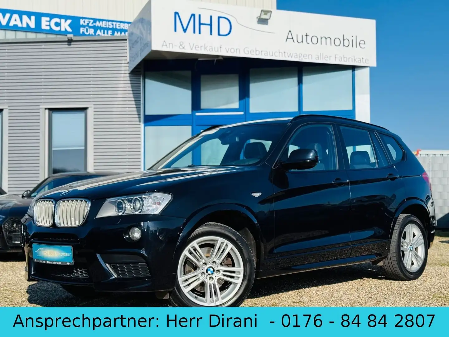 BMW X3 xDrive 30 d M Paket  *Navi*Pano*BiXenon Noir - 1