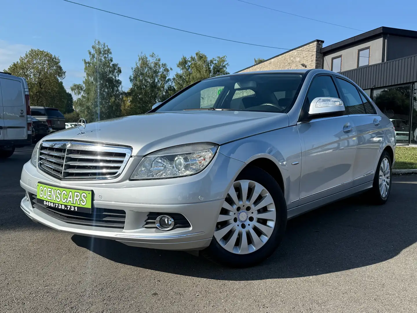 Mercedes-Benz C 180 Elegance BOITE AUTO,CLIM DIG,RADAR,GARANTIE Argent - 1