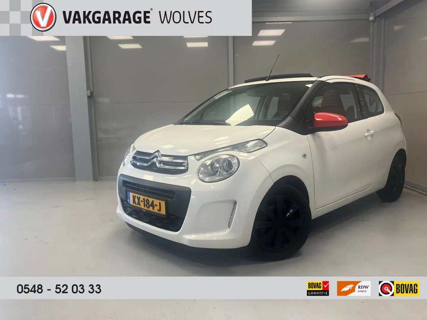 Citroen C1 Airscape Feel Edition 1.0 e-VTi | Climate control Blanc - 1