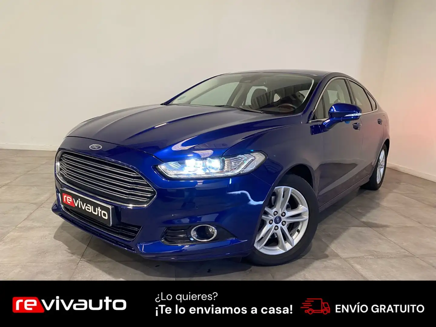 Ford Mondeo 2.0TDCI Titanium PowerShift 150 Bleu - 1