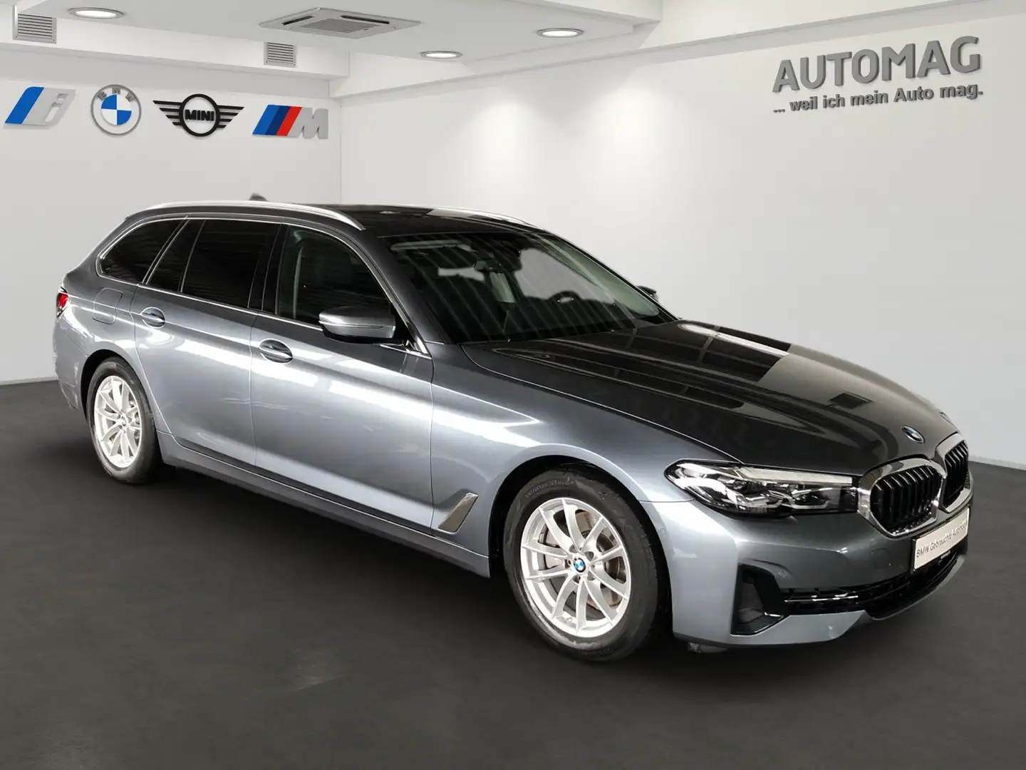 BMW 520 d Panoramadach*Stop&Go*Park Assist*HiFi*M-Sport-Fa Grau - 2