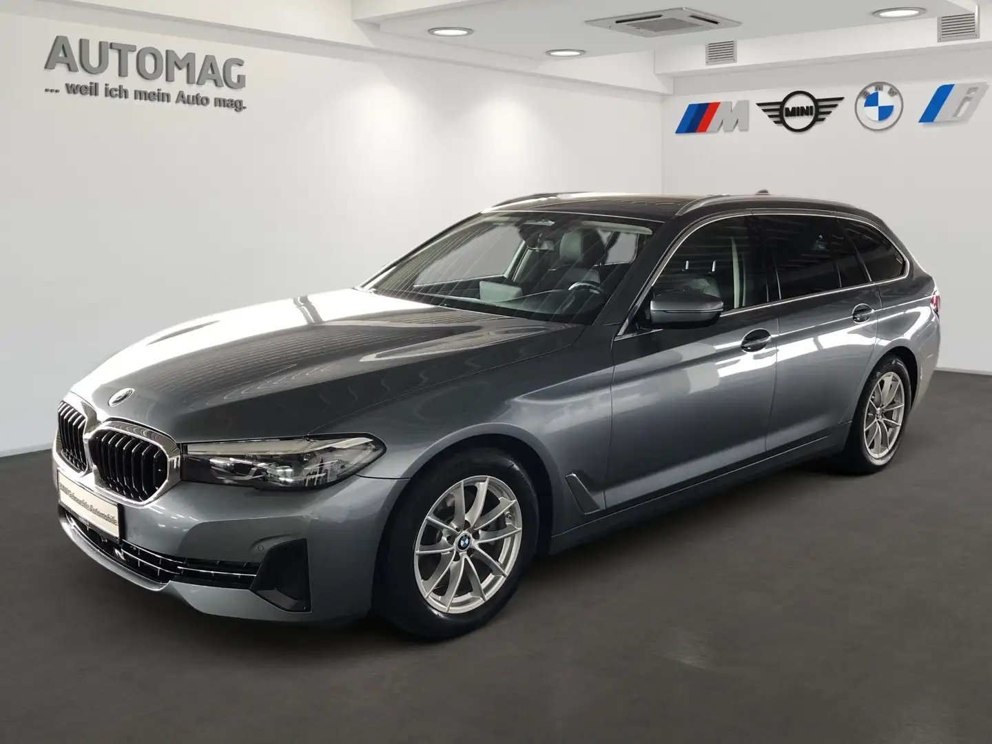 BMW 520 d Panoramadach*Stop&Go*Park Assist*HiFi*M-Sport-Fa Grau - 1