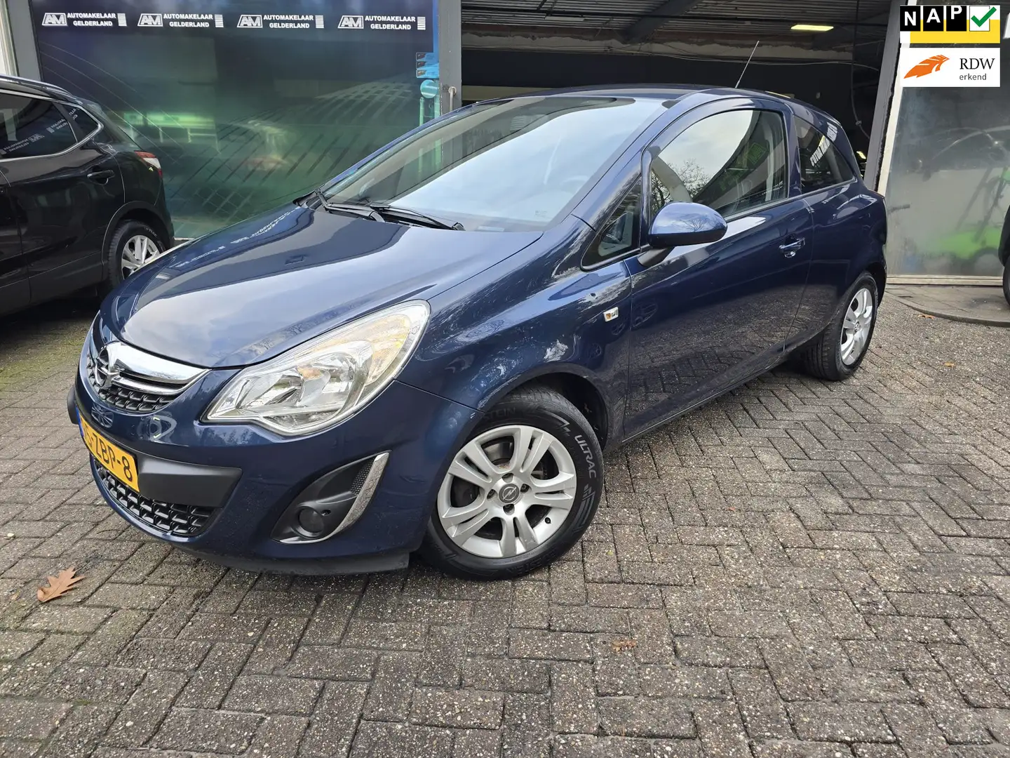 Opel Corsa 1.2-16V Anniversary Edition | 12MND GARANTIE | AIR Blauw - 1