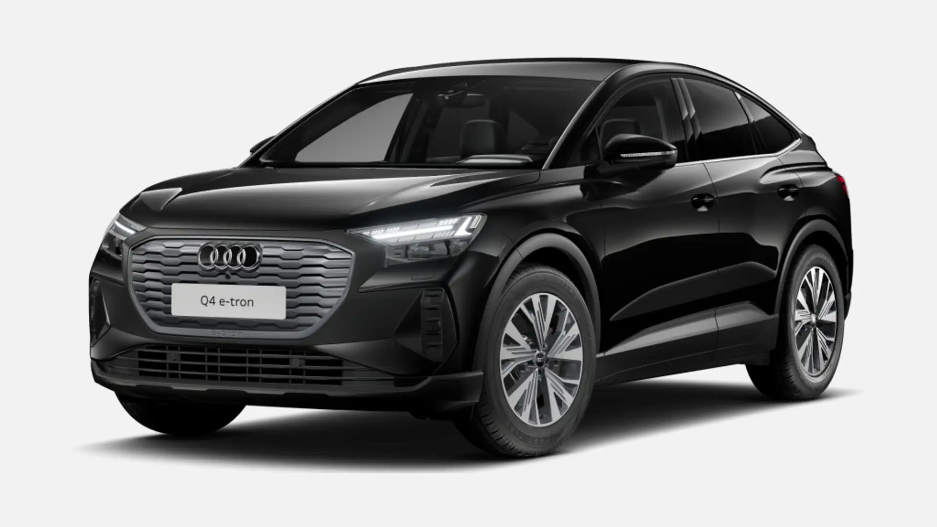 Audi Q4 e-tron Sportback 45 Genuine edition 210kW 82KWh Negro - 1