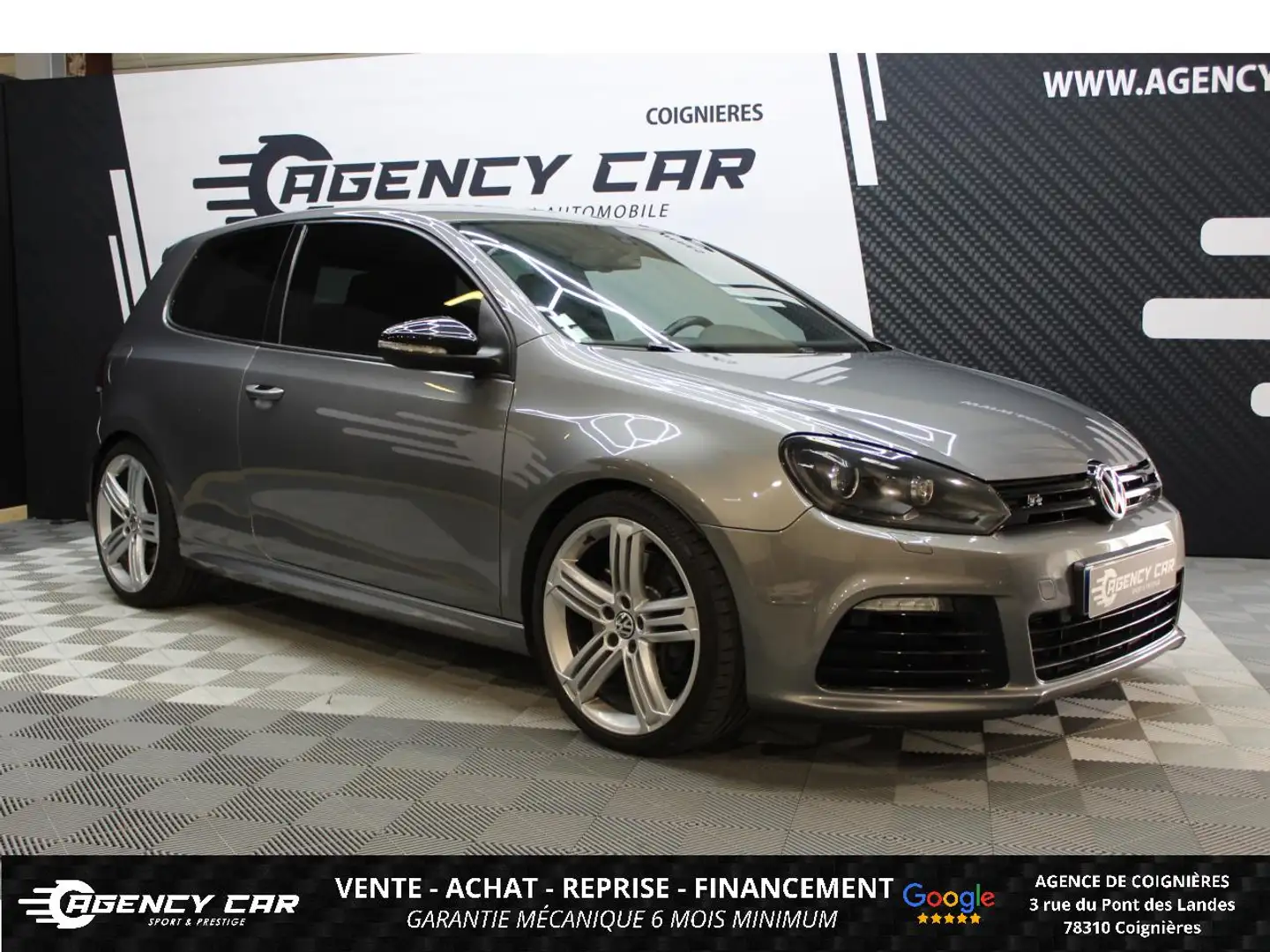 Volkswagen Golf R 2.0 16V TSI - 270 - BV DSG 6  4Motion Gris - 1