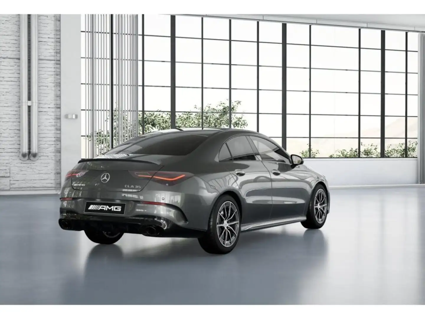 Mercedes-Benz CLA 35 AMG CLA 35 4M Coupé Pano/Burm/Night/Totw/Distr/Keyl Grau - 2