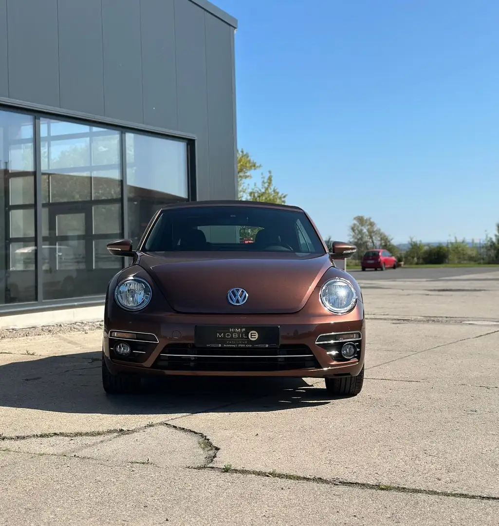 Volkswagen Beetle Cabriolet Design and Sound TOP ZUSTAND Braun - 2