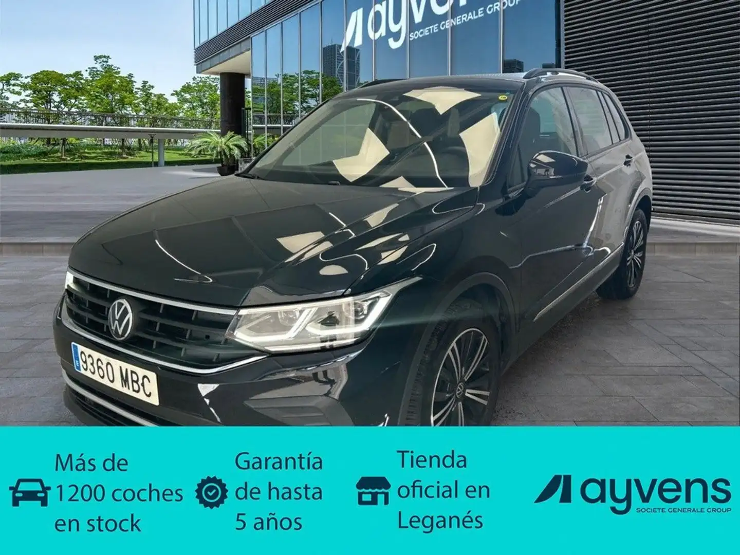 Volkswagen Tiguan 2.0TDI Life 90kW Negro - 1