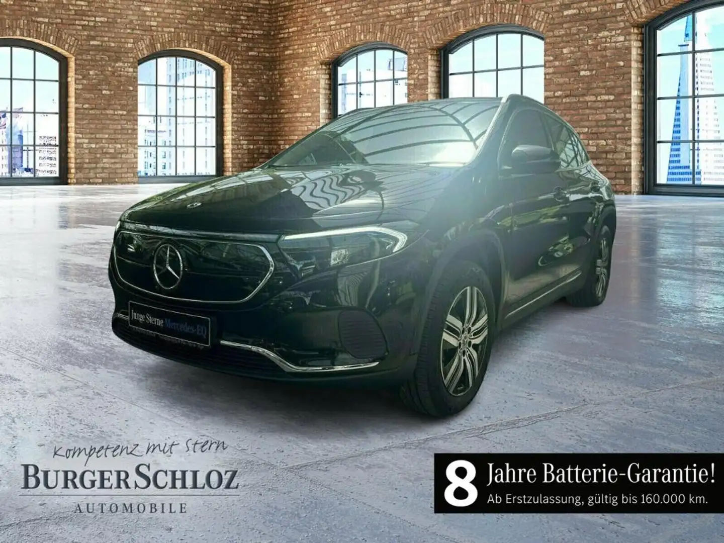 Mercedes-Benz EQA 300 4M progressive 360 ACC PDC SHZ LED AHK Schwarz - 1