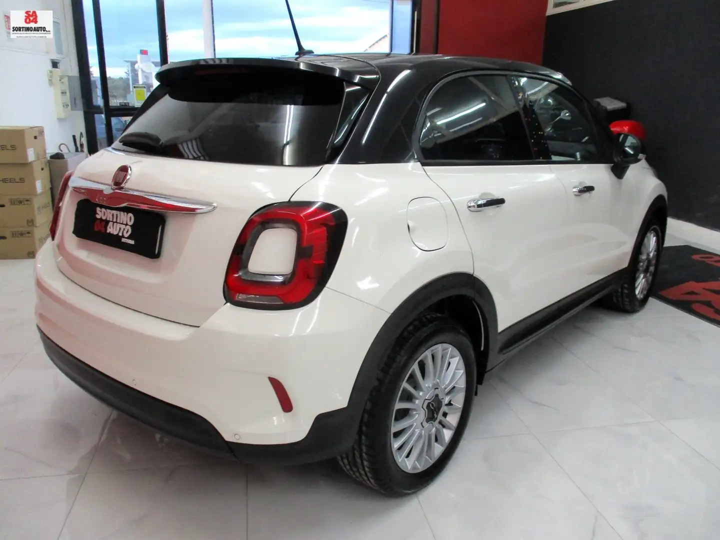 Fiat 500X 1.3 mjt Hey Google 95cv-4/2021 FULL OPTIONAL Blanco - 2