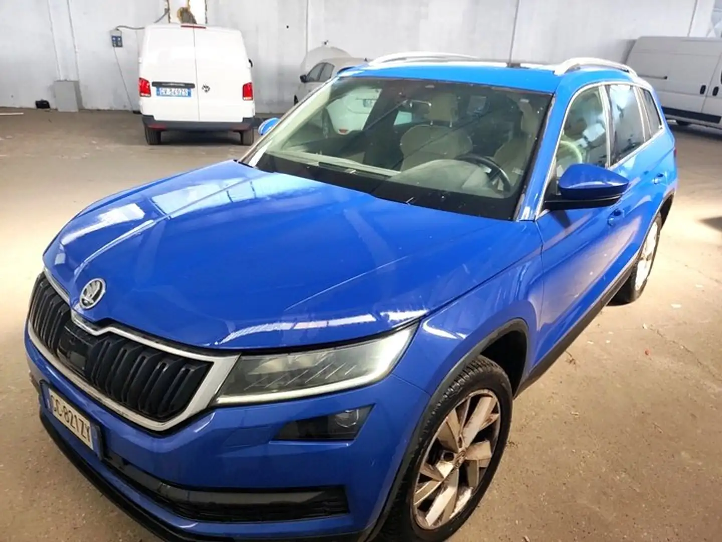 Skoda Kodiaq 2.0tdi evo 4x4 dsg Tetto Led UNIPRO IVA DEDUCIBILE Blauw - 1