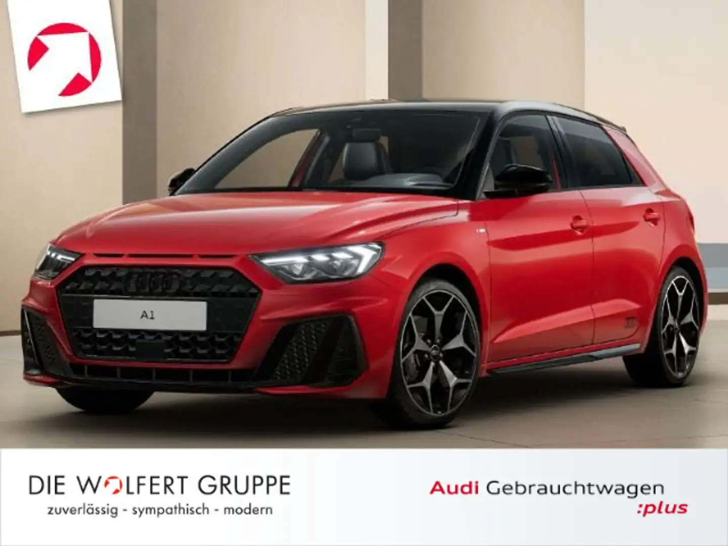 Audi A1 S line 35 TFSI S tronic*ACC*CARPLAY Rot - 1