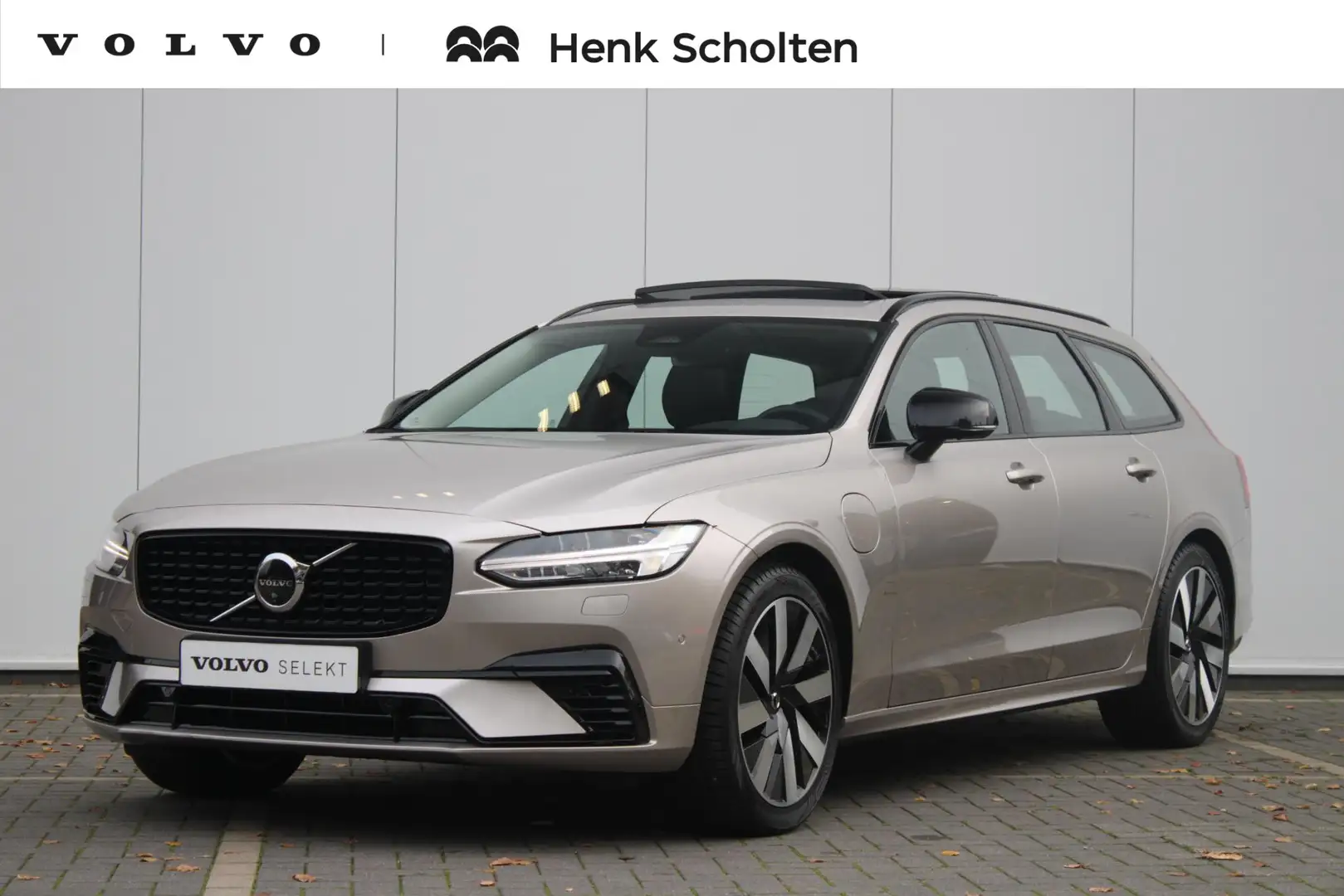 Volvo V90 T6 350PK Plug-in hybrid AWD Ultra Dark | Adaptieve Gris - 1