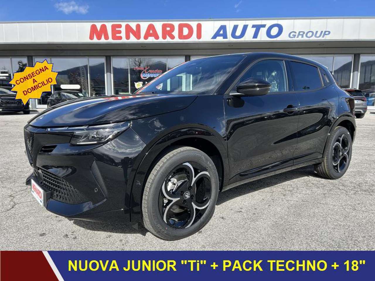 Alfa Romeo Junior 1.2 145 CV Hybrid eDCT6 Ti + PACK TECHNO+18"