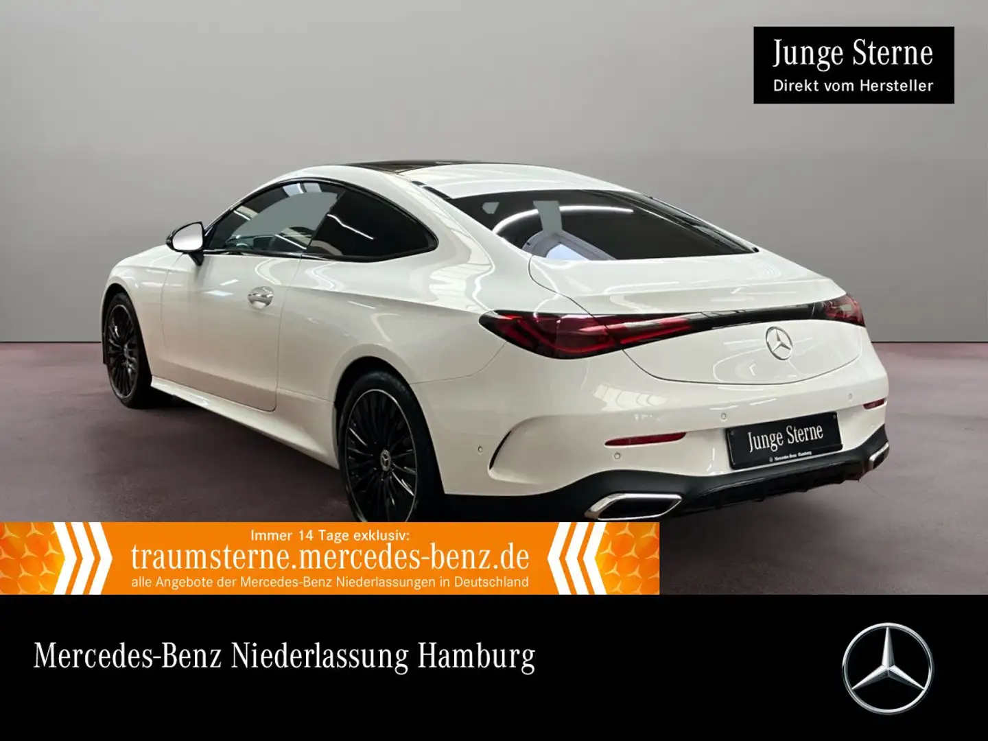 Mercedes-Benz CLE 200 AMG+NIGHT+PANO+LED+KAMERA+TOTW+KEYLESS+9G Weiß - 1
