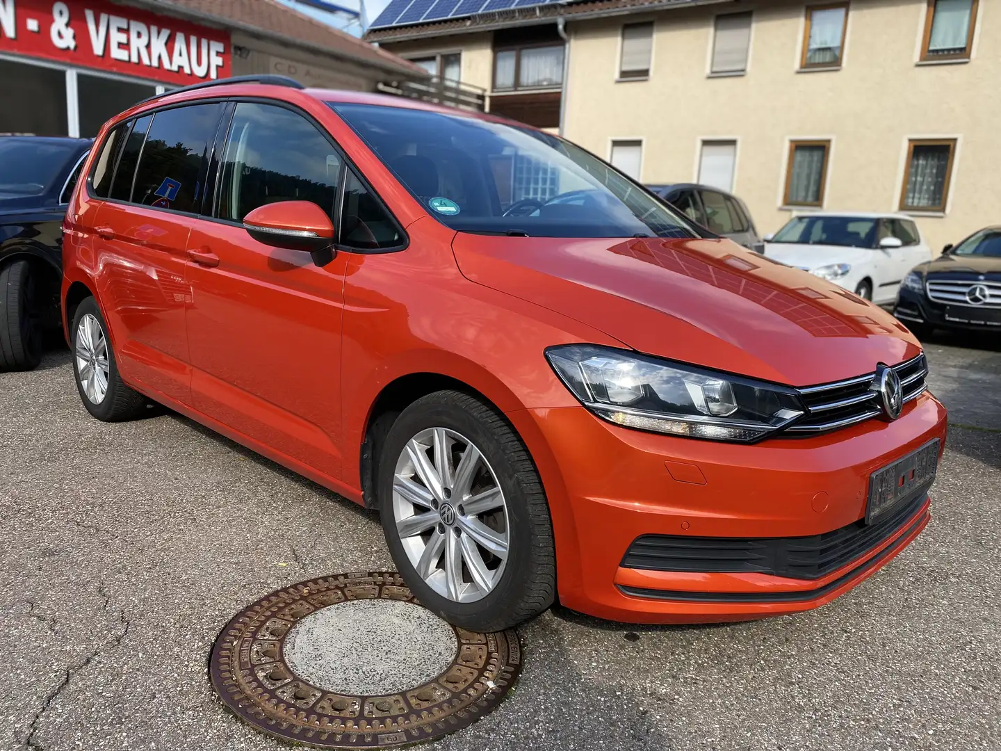 Volkswagen Touran Touran Comfortline 1.6 TDI*7 Sitz*Alcantara*ACC Orange - 2