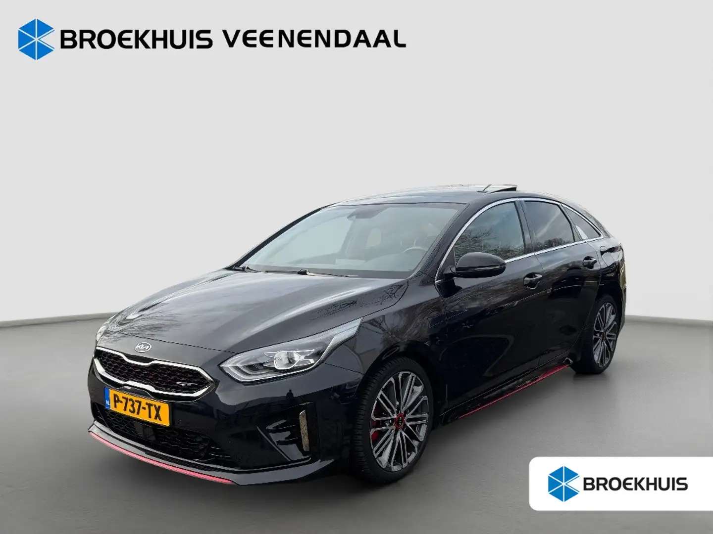 Kia ProCeed / pro_cee'd 1.6 T-GDI GT 204PK! | Panoramadak | Adap. cruise c Noir - 1