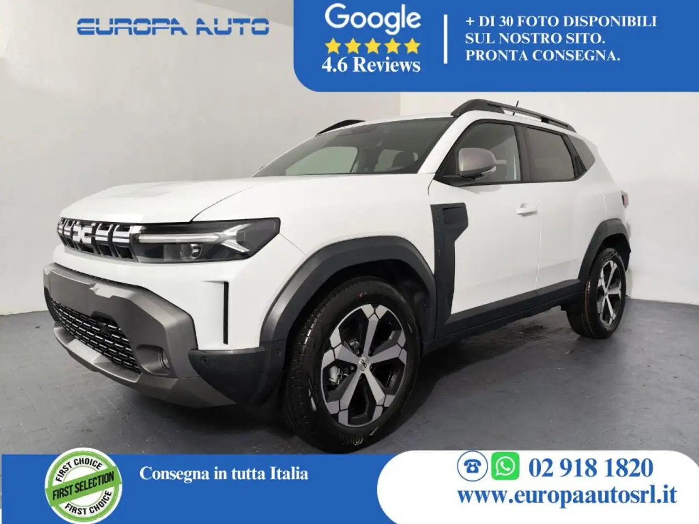 Dacia Duster 1.0 TCe GPL 4x2 Journey *PACK PARKING* Bianco - 1
