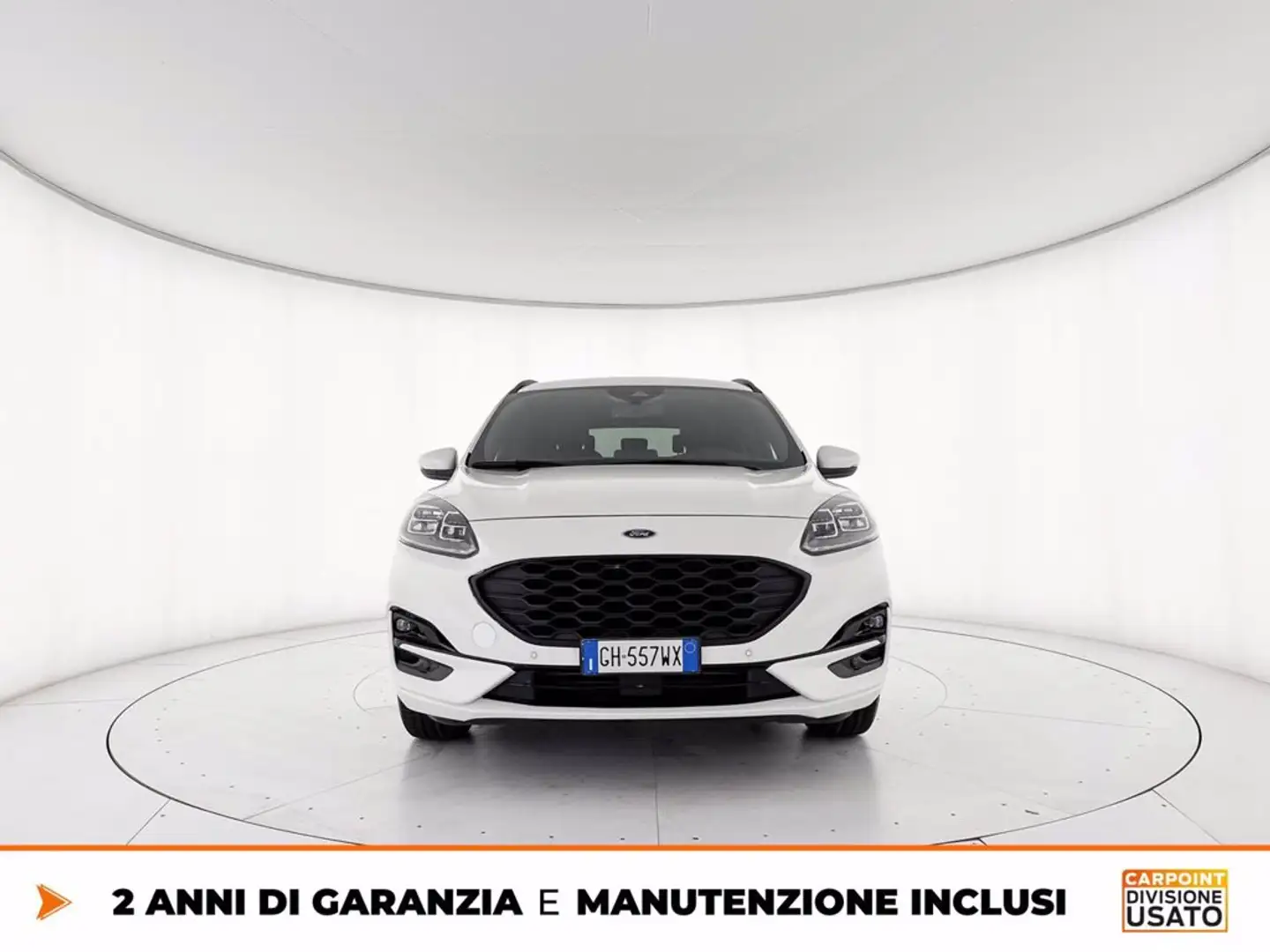 Ford Kuga 1.5 ecoblue st-line x 2wd 120cv auto Weiß - 2