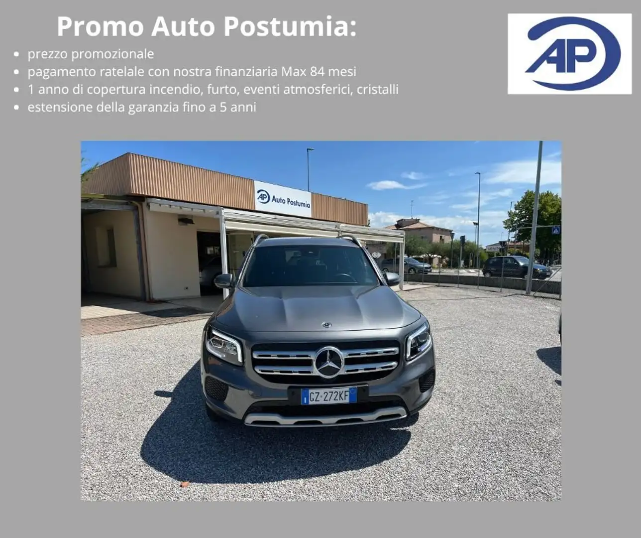 Mercedes-Benz GLB 180 d 2.0CC 116CV Business Extra automatico Gris - 1