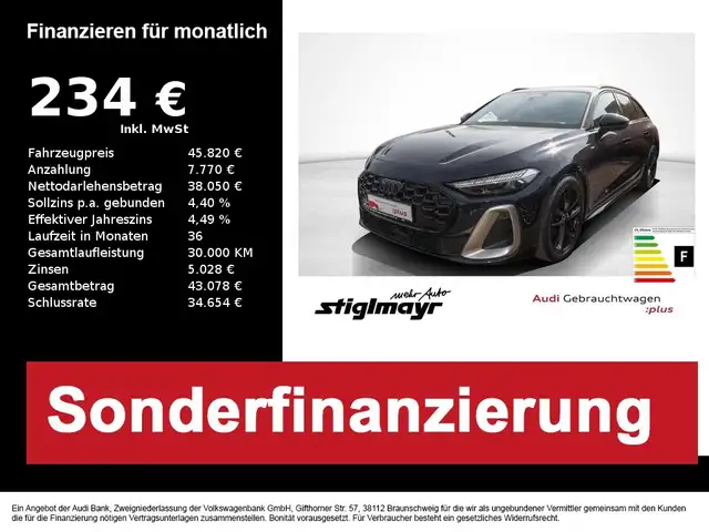 Audi A5 Avant edition one S line TFSI quattro B&O+HUD