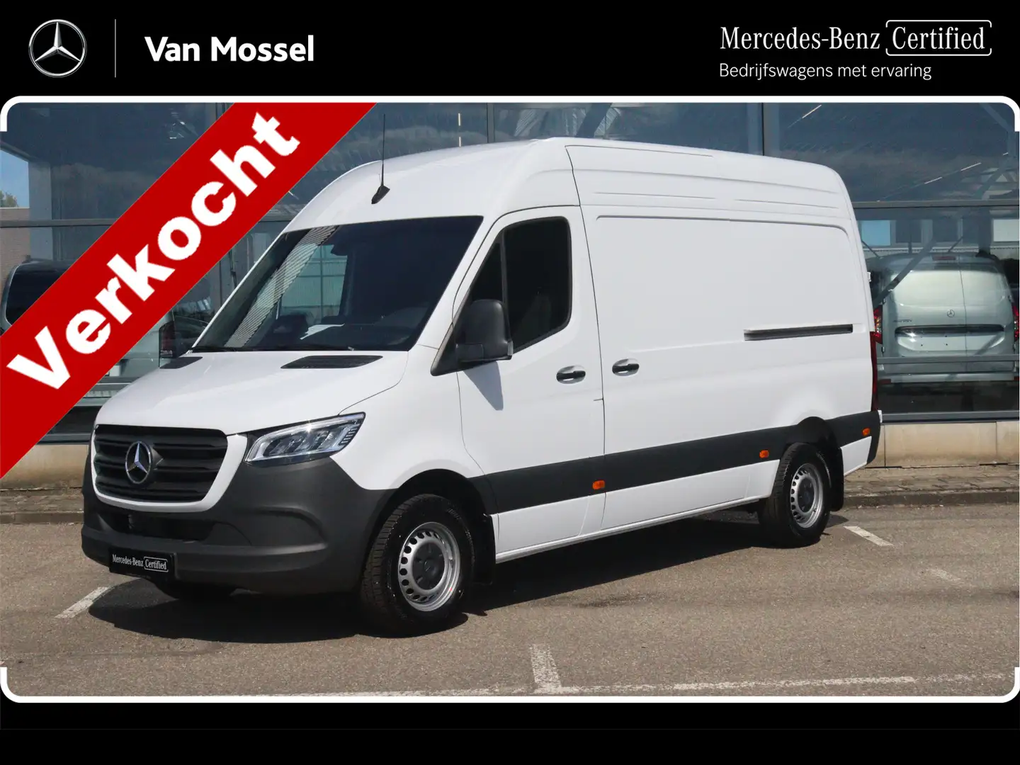 Mercedes-Benz Sprinter 317 CDI L2H2 Select | AIRCO/CAMERA/2x SCHUIFDEUR/S Wit - 1