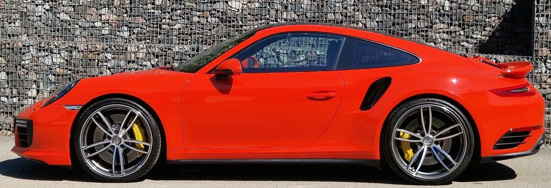 Porsche 991 991.2 Turbo S,LED,BELÜFTUNG,BURMESTER,APROVED28 Orange - 2