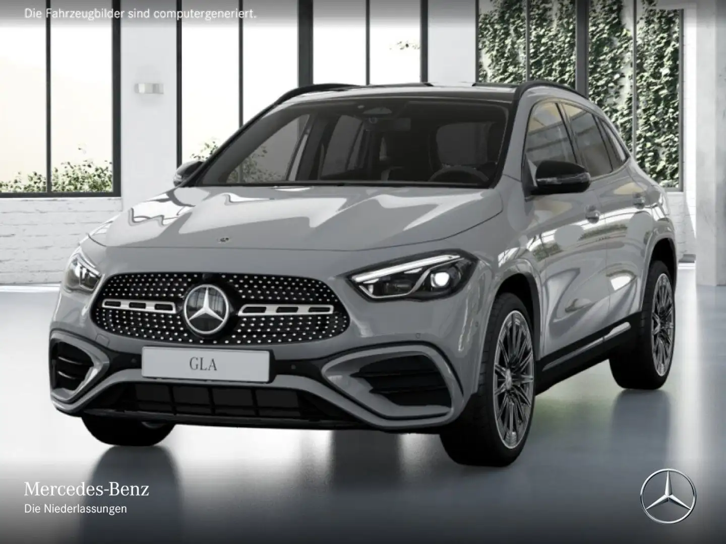 Mercedes-Benz GLA 220 4M AMG+NIGHT+PANO+AHK+MULTIBEAM+KAMERA+8G Grau - 2