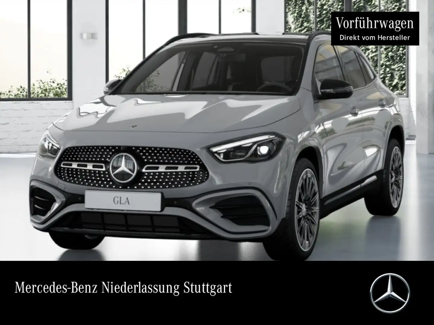 Mercedes-Benz GLA 220 4M AMG+NIGHT+PANO+AHK+MULTIBEAM+KAMERA+8G Grau - 1